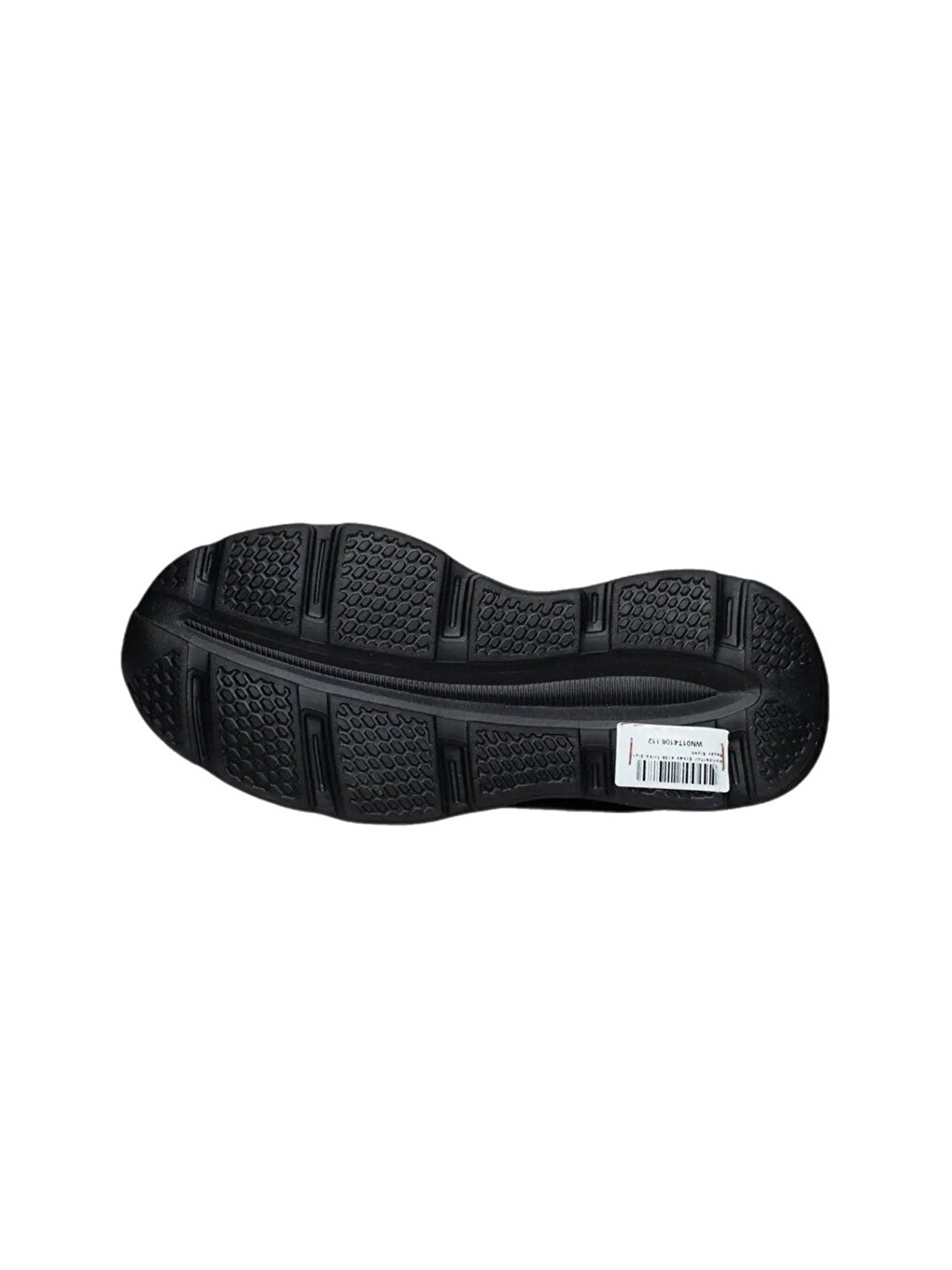 Siyah Wnd 4106 Slip On Nefes Alan Kalın Taban Erkek Sneaker-4