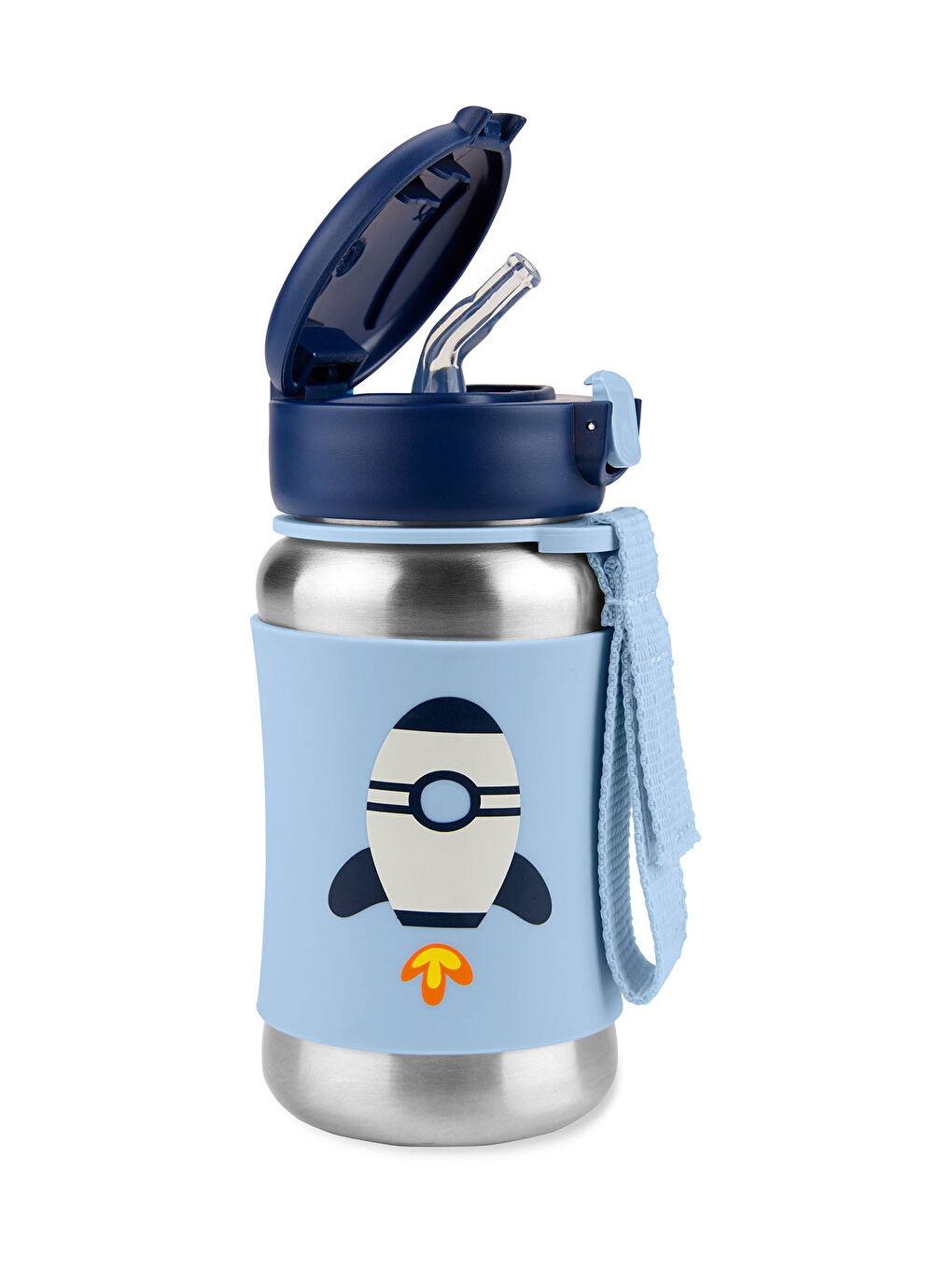 Paslanmaz Çelik Pipetli Suluk Roket-1