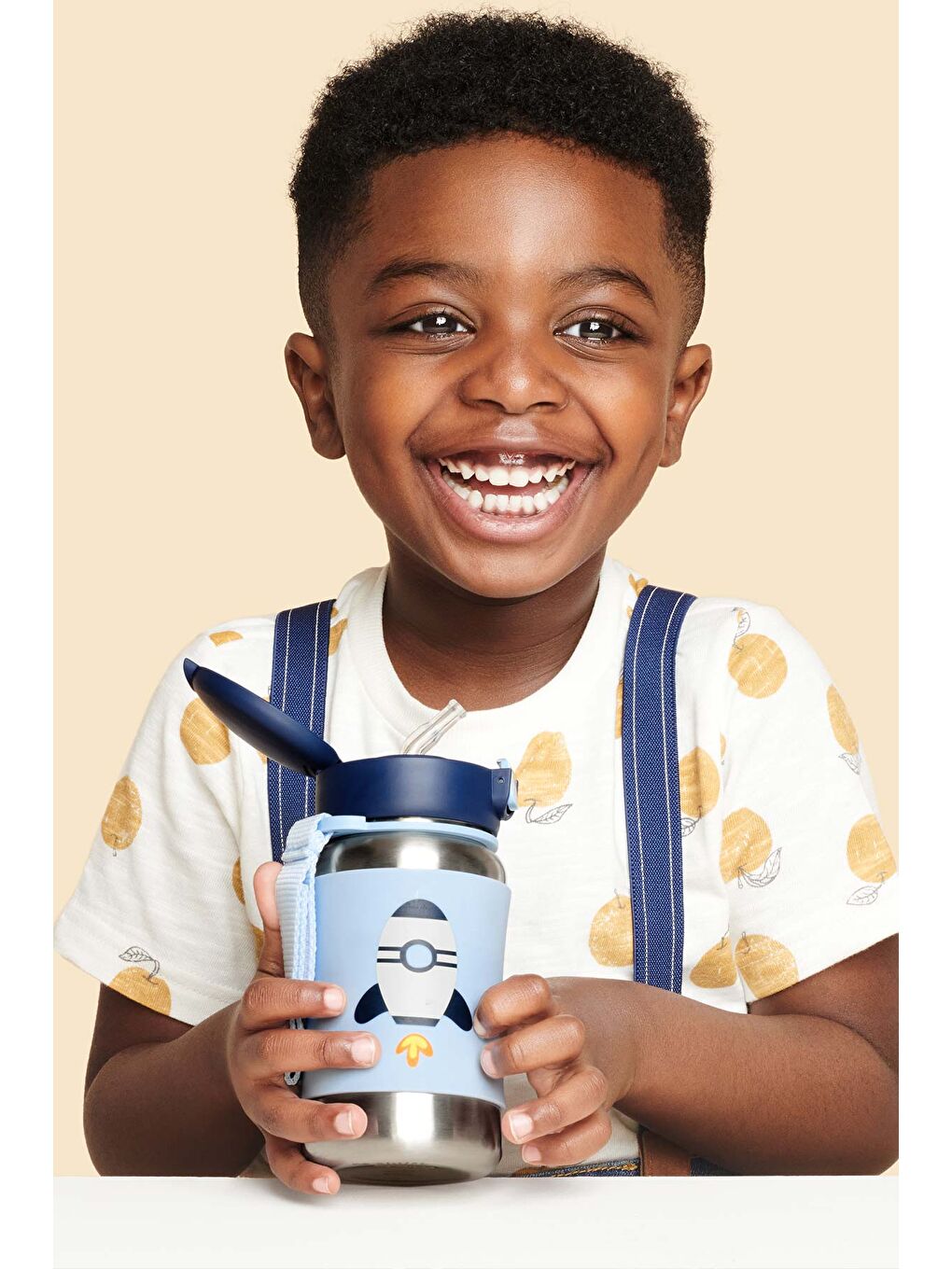 Paslanmaz Çelik Pipetli Suluk Roket-3