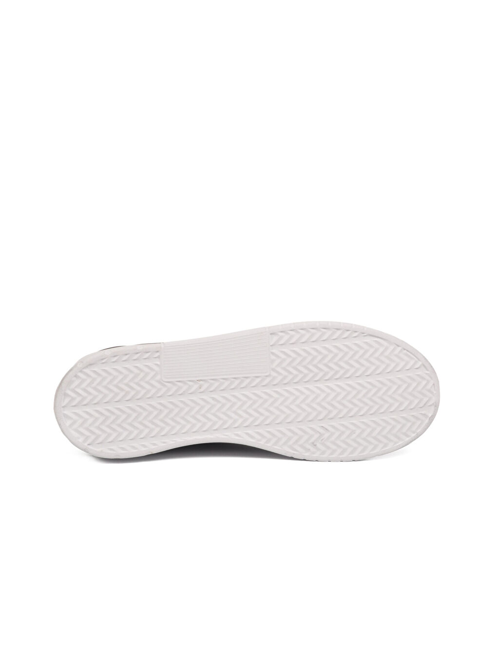 Siyah Beyaz Büyük Numara Bağcıklı Cilt Erkek Spor Ayakkabı 158 M-4