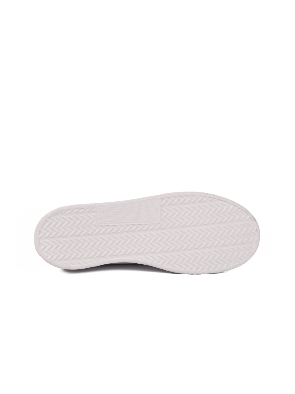 Beyaz Büyük Numara Bağcıklı Cilt Erkek Spor Ayakkabı 158 M-4