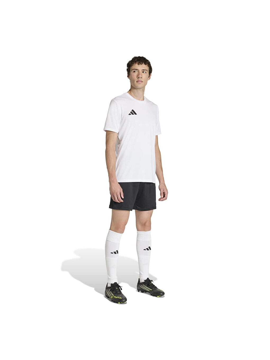 Entrada 26 Jersey Erkek Beyaz Yuvarlak Yaka Forma-3