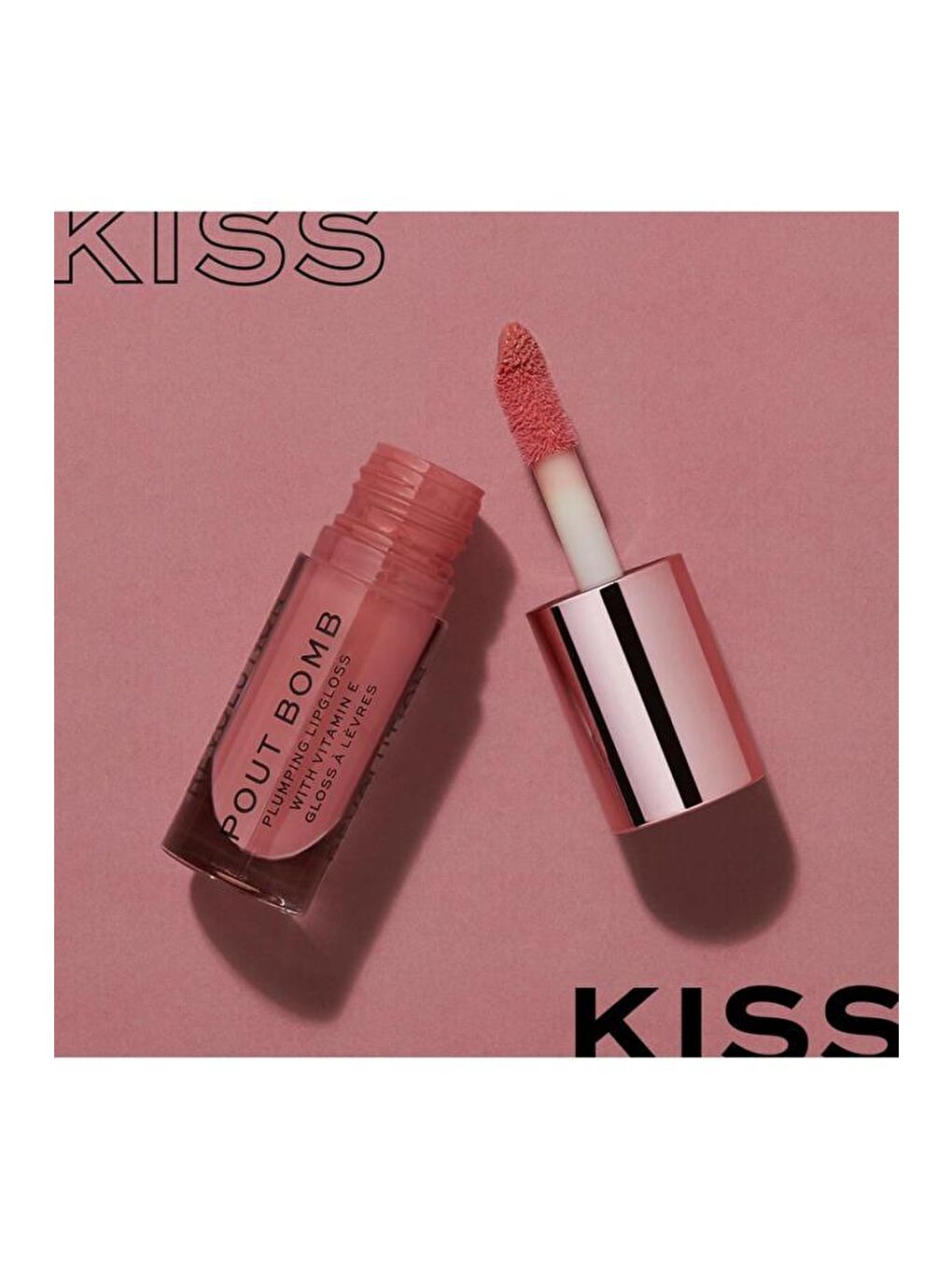 Revolution Antrasit Dudak Dolgunlaştırıcı Ve Parlatıcı - Pout Bomb Plumping Gloss - Kiss - 4