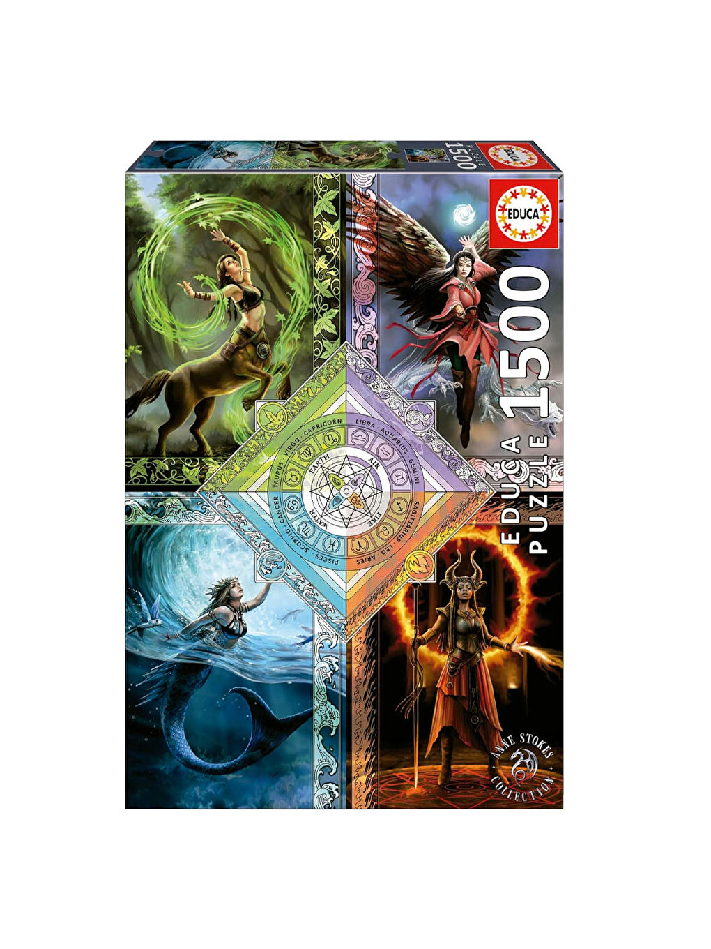 Puzzle 1500 Elemenlerin Sihirli Yldz T. 19941