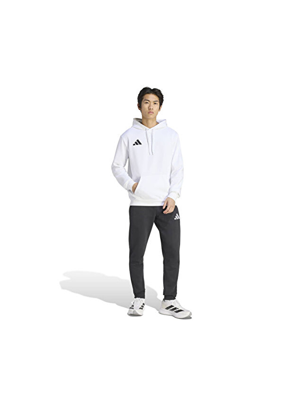 Ent26 Hoody Erkek Futbol Sweatshirts Jz6579 Beyaz-4