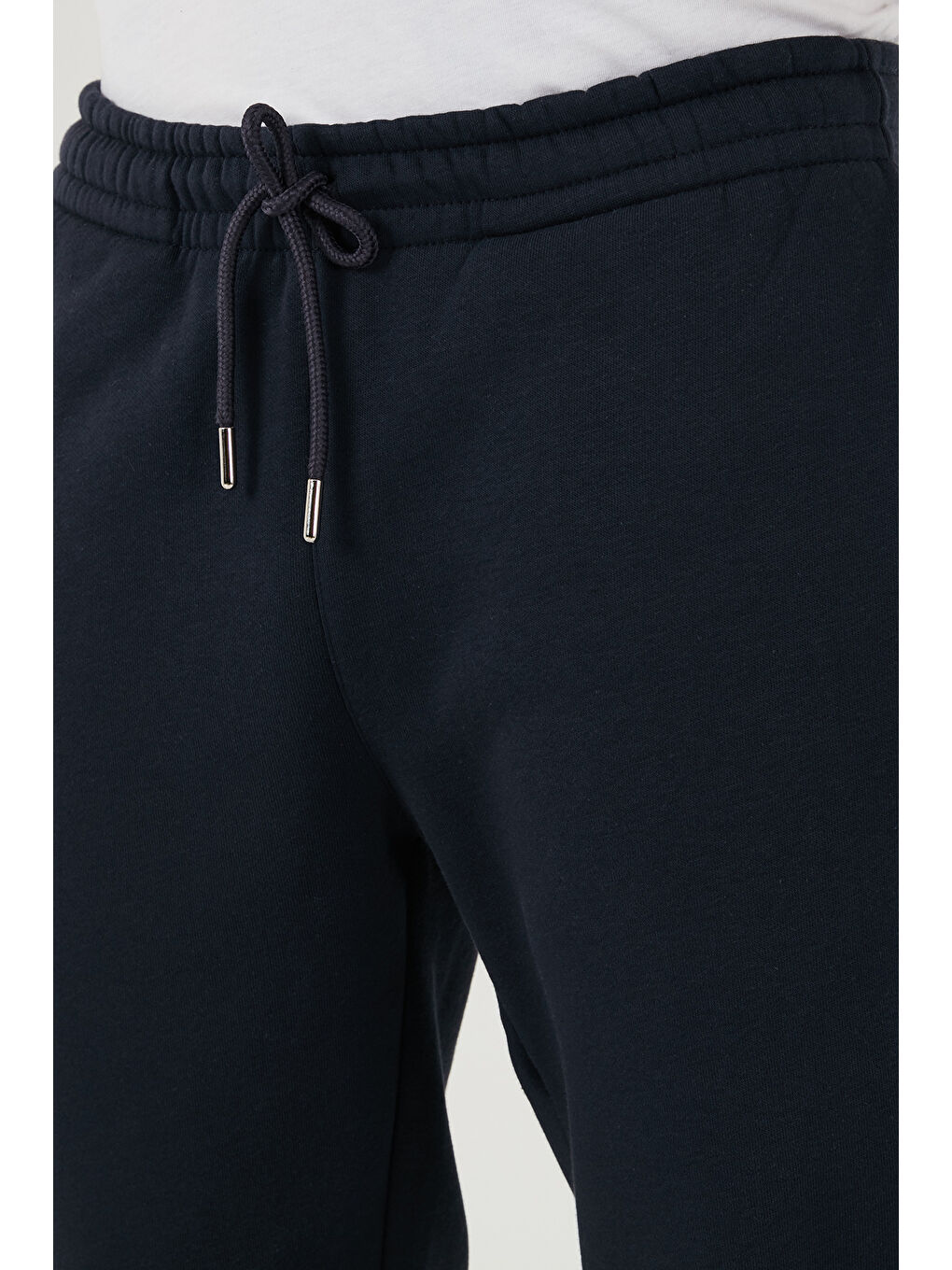 Gri Pamuklu Regular Fit Normal Bel Cepli Erkek Eşofman Altı 5908060-3