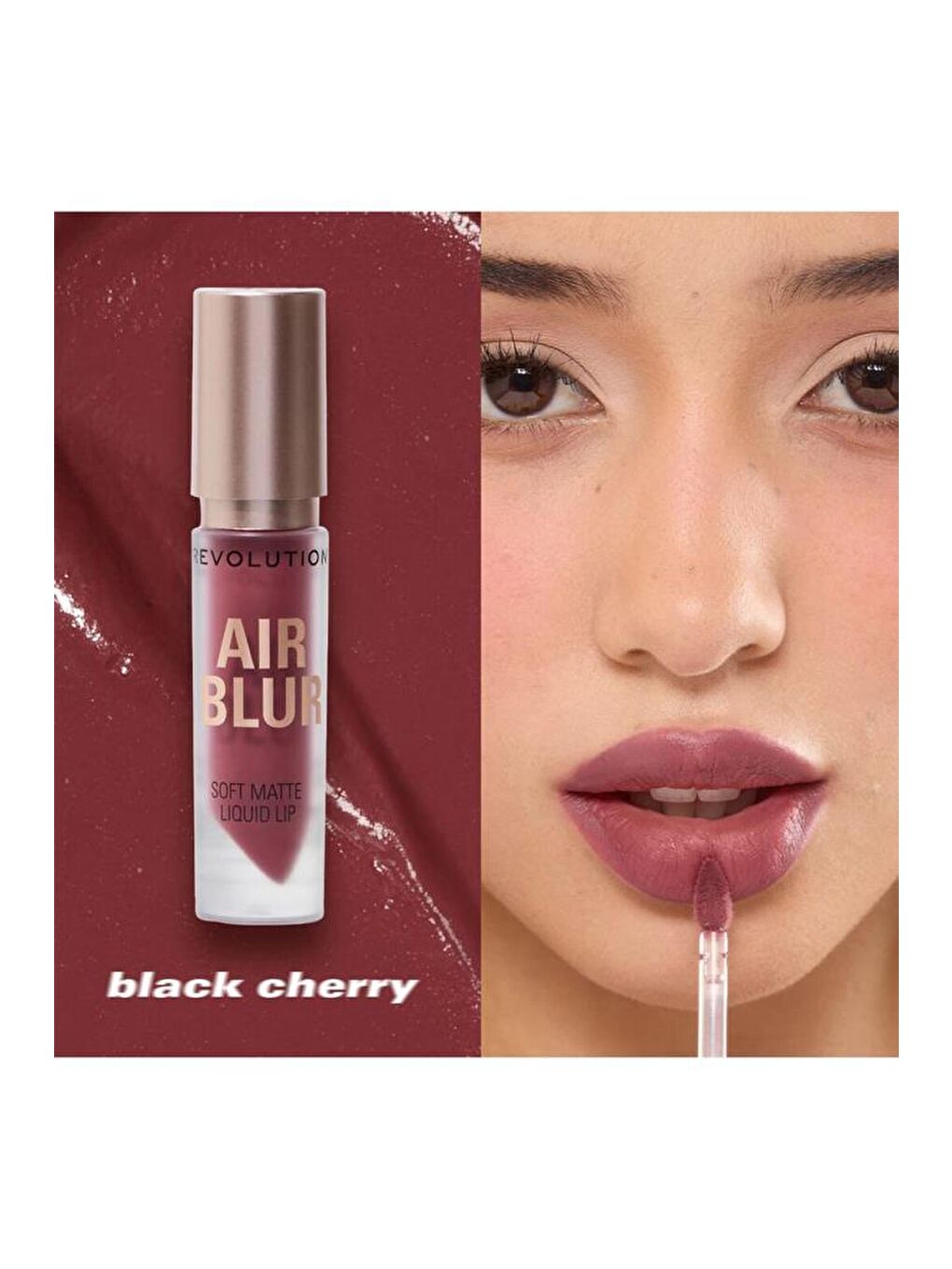Aır Blur Mat Likit Ruj Black Cherry-4