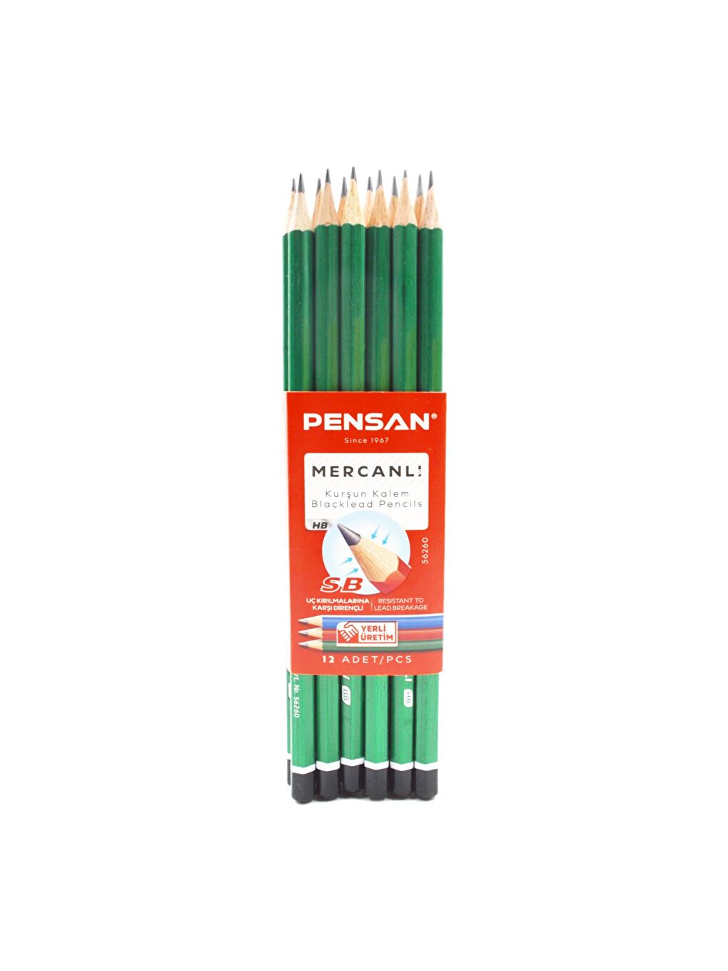 HB Mercanlı Kurşun Kalem 144 Adet-4