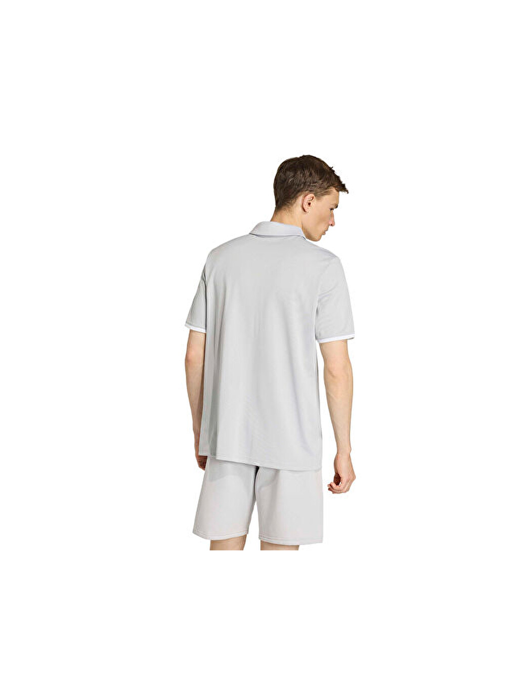 Ent26 Polo Erkek Futbol Kamp Polo Tişört Jz6662 Gri-1