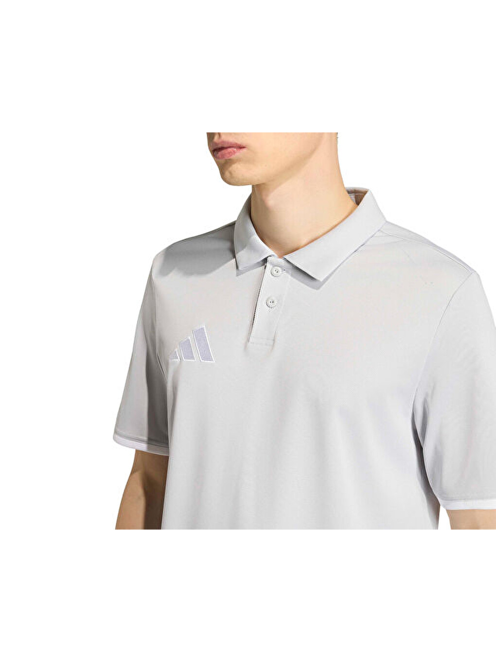 Ent26 Polo Erkek Futbol Kamp Polo Tişört Jz6662 Gri-4