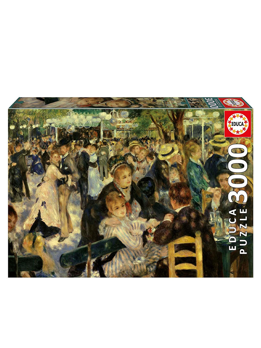 Puzzle 3000 Parça Le Moulin De La Galette'de Dans, Pierre-Auguste Renoir 20311