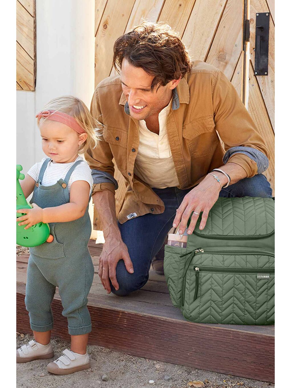 Forma Anne Bebek Bakım Çantası Yeşil-3