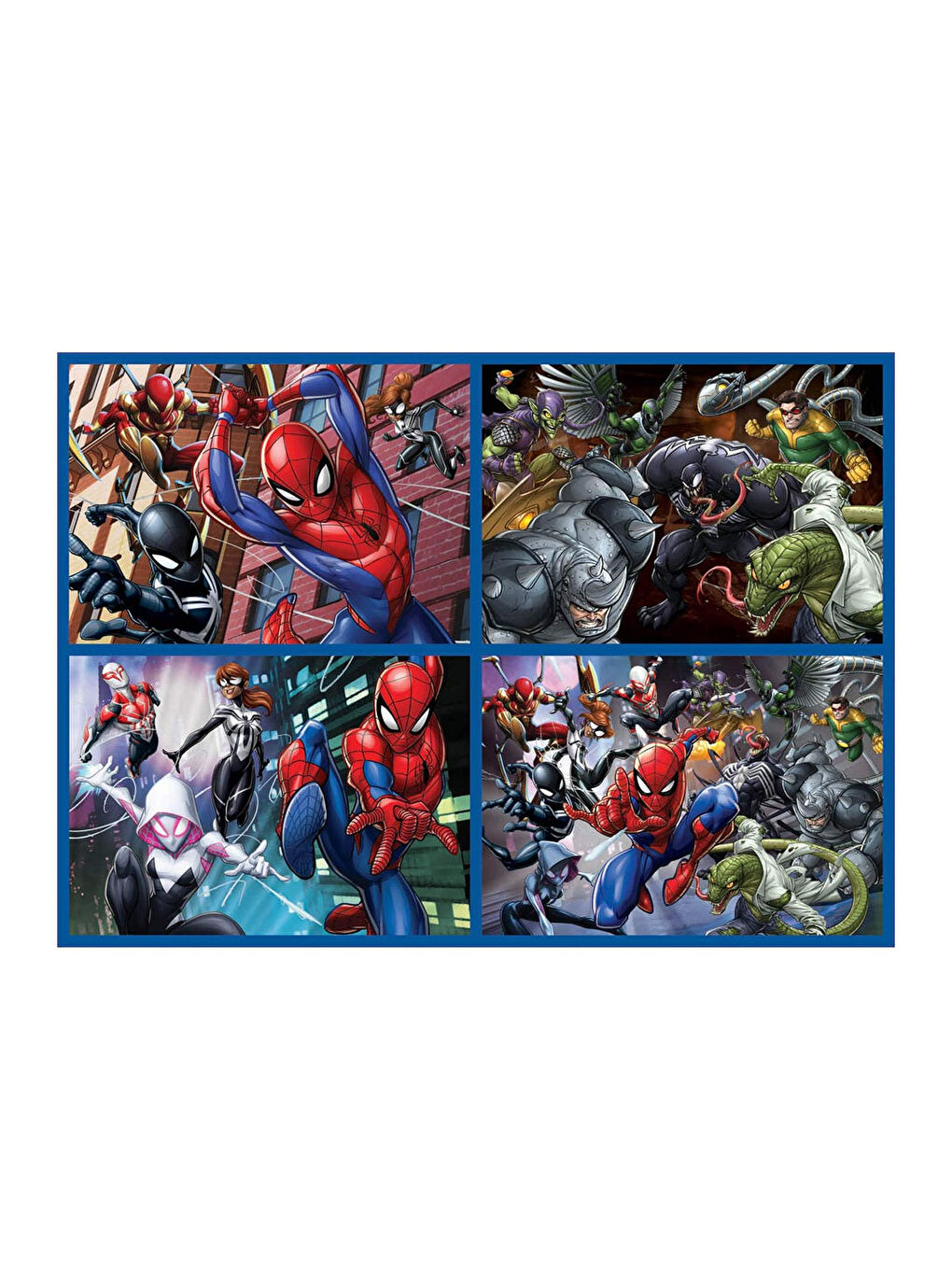 Puzzle Multi 4 Puzzles Spider Man 18102-1