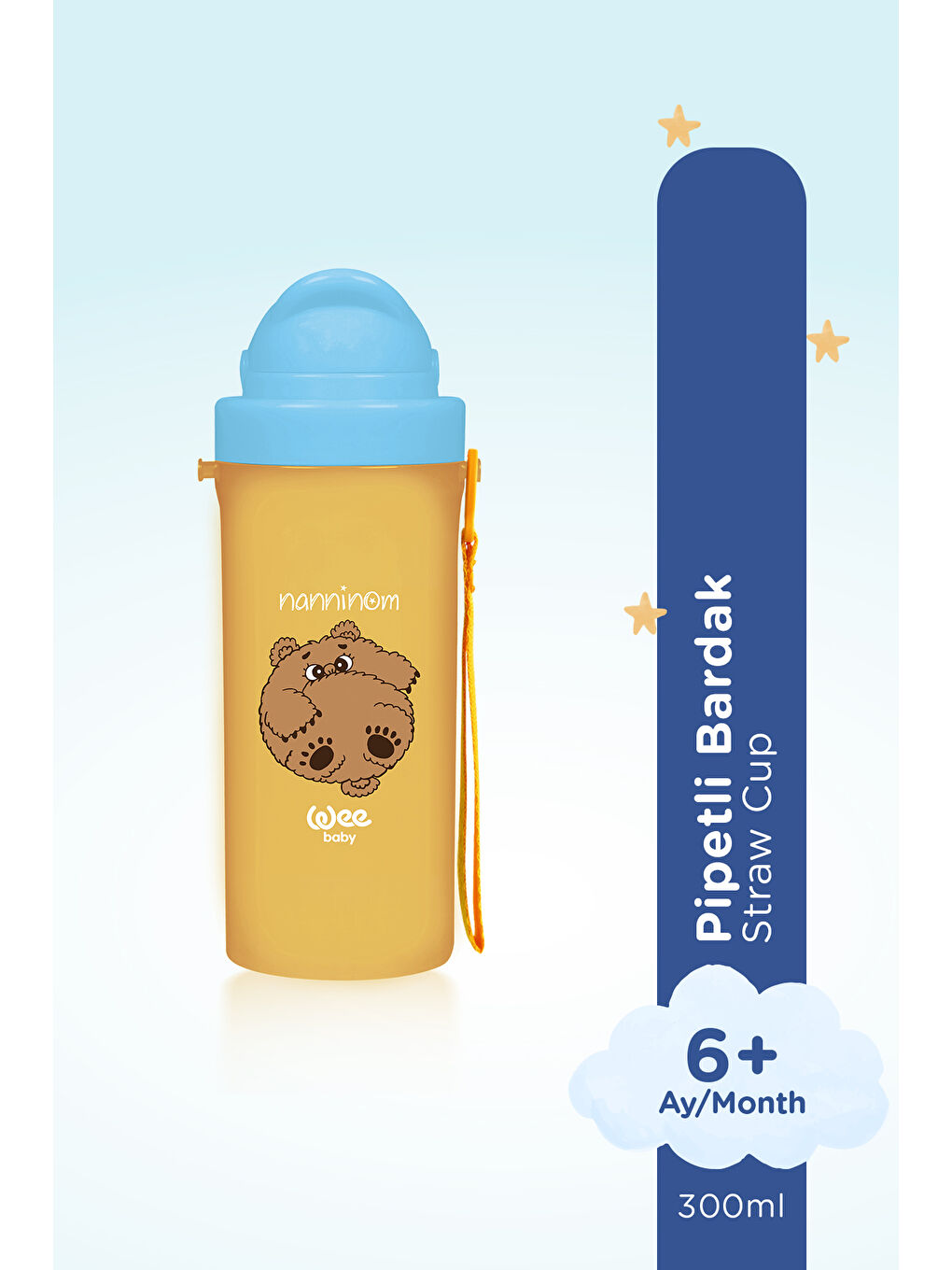 Nanninom Pipetli Bardak 300 ml-1