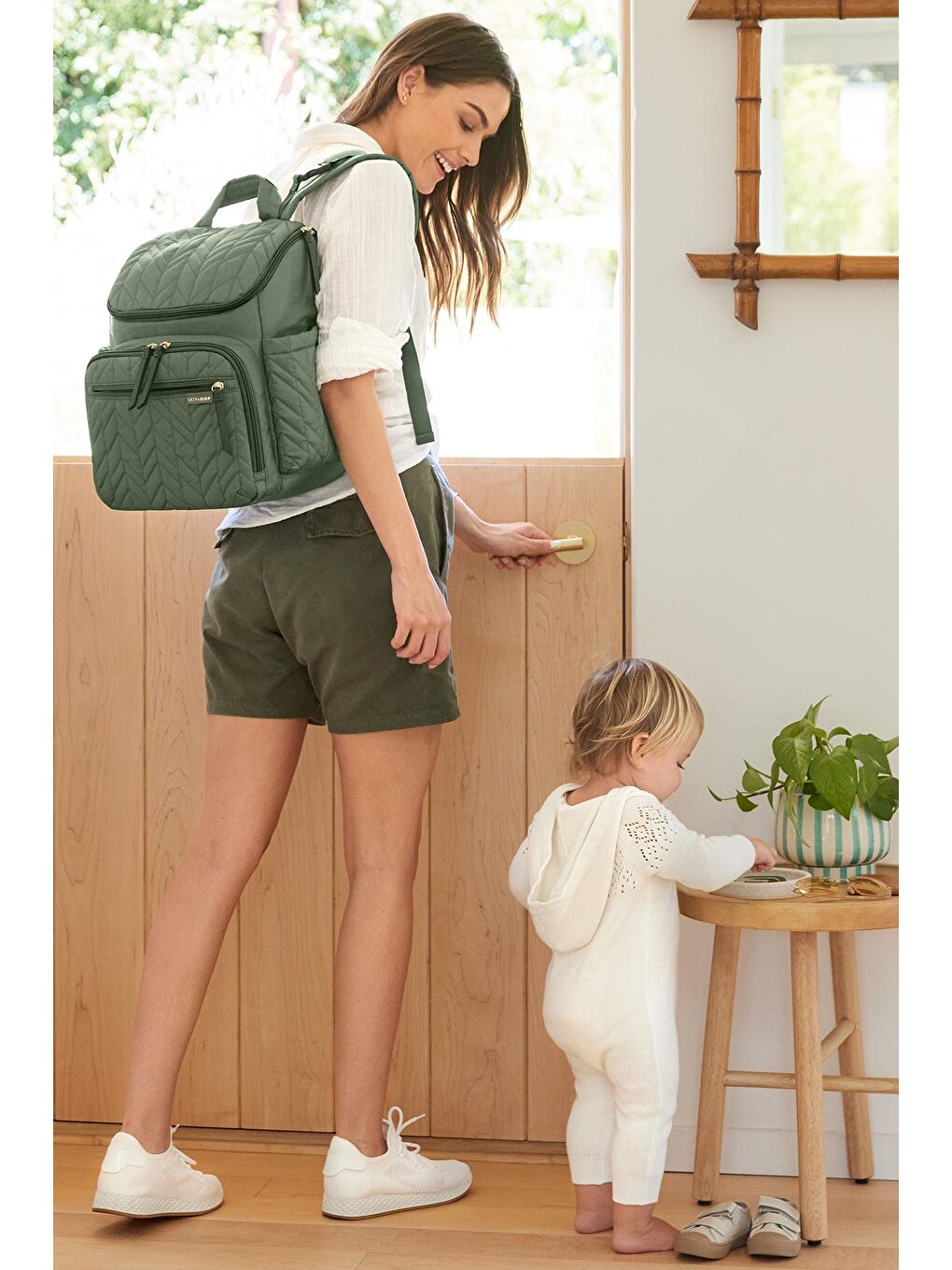 Forma Anne Bebek Bakım Çantası Yeşil-8