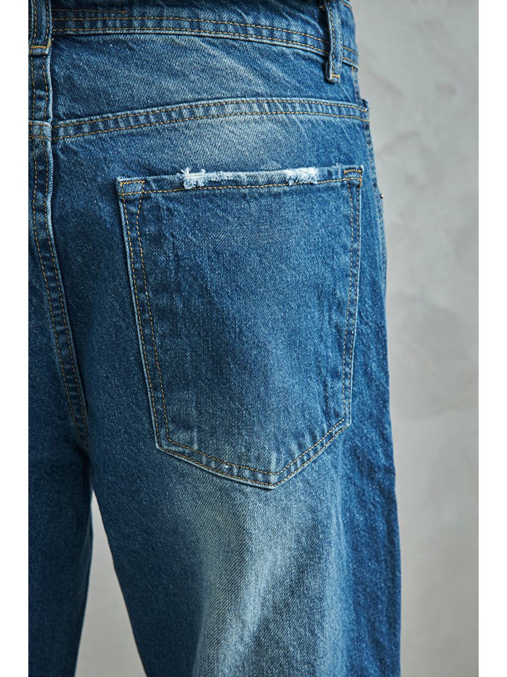 Mavi Erkek Baggy Jean Pantolon-7