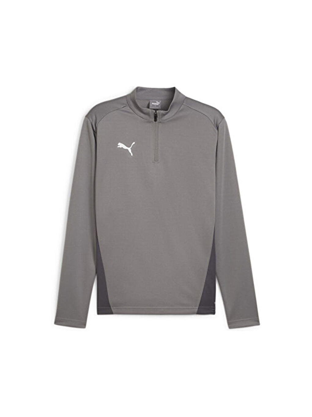 Teamgoal Training 1/4 Zip To Erkek Futbol Uzun Kollu Antrenman Tişörtü 65862913 Gri