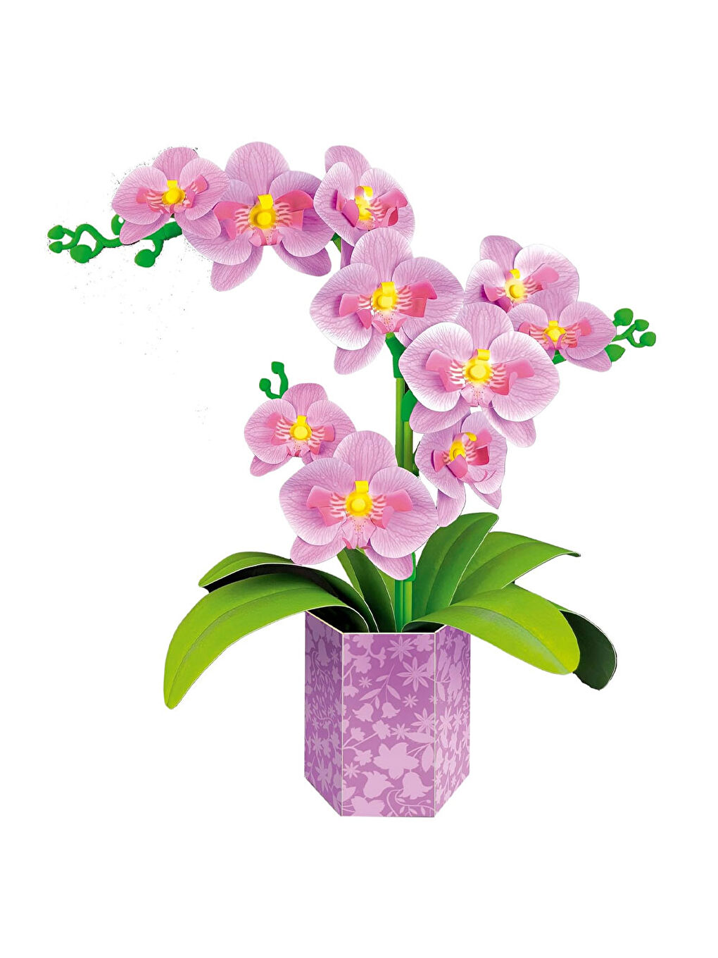 Puzzle Orkide Çiçek Sanatı 20135-1