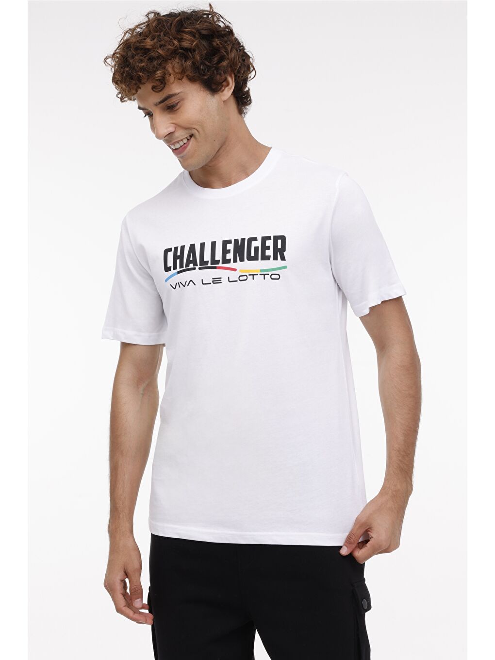 M-LENGER TEE 4FX Beyaz Erkek Kısa Kol Tişört