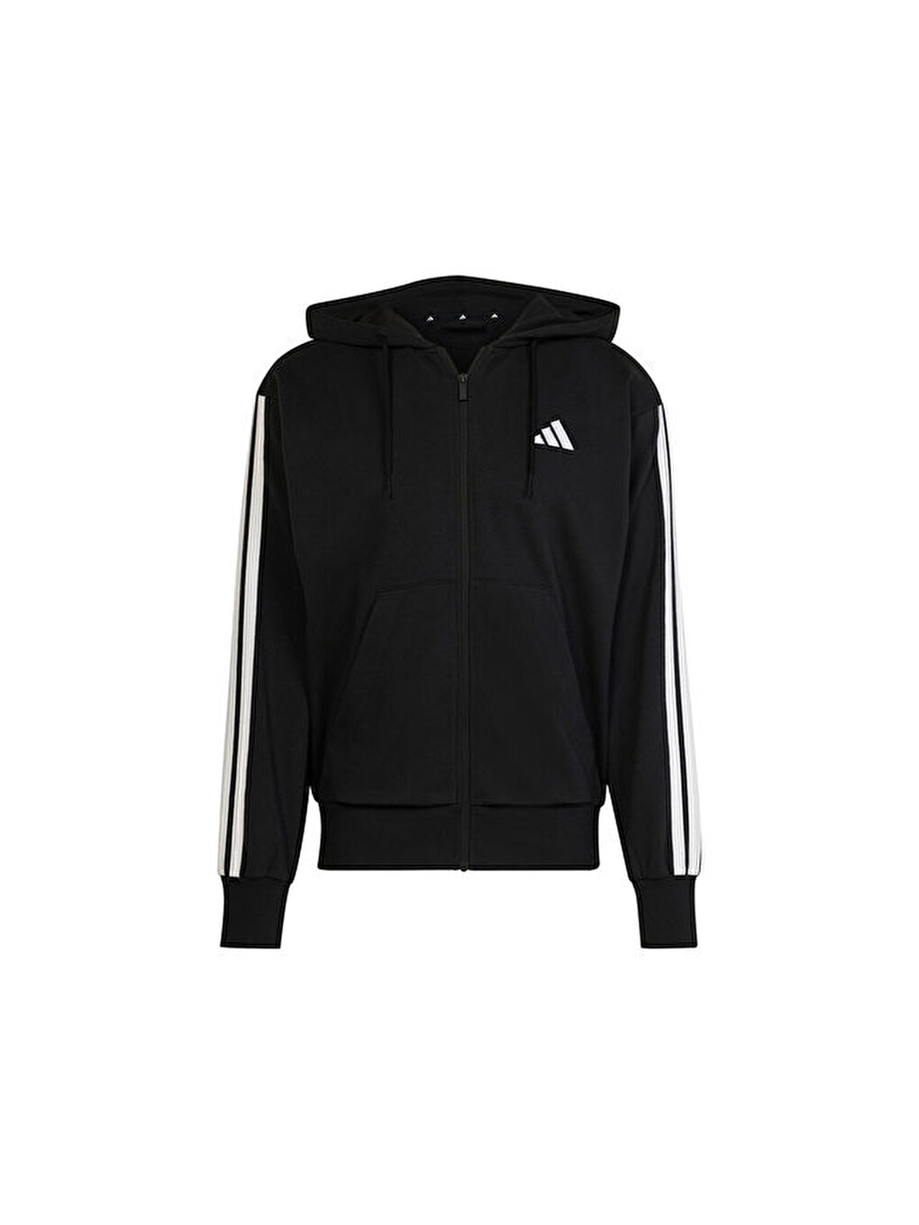 M 3s Ft Fz Hd Erkek Günlük Fermuarlı Sweatshirt Jd1877 Siyah-1