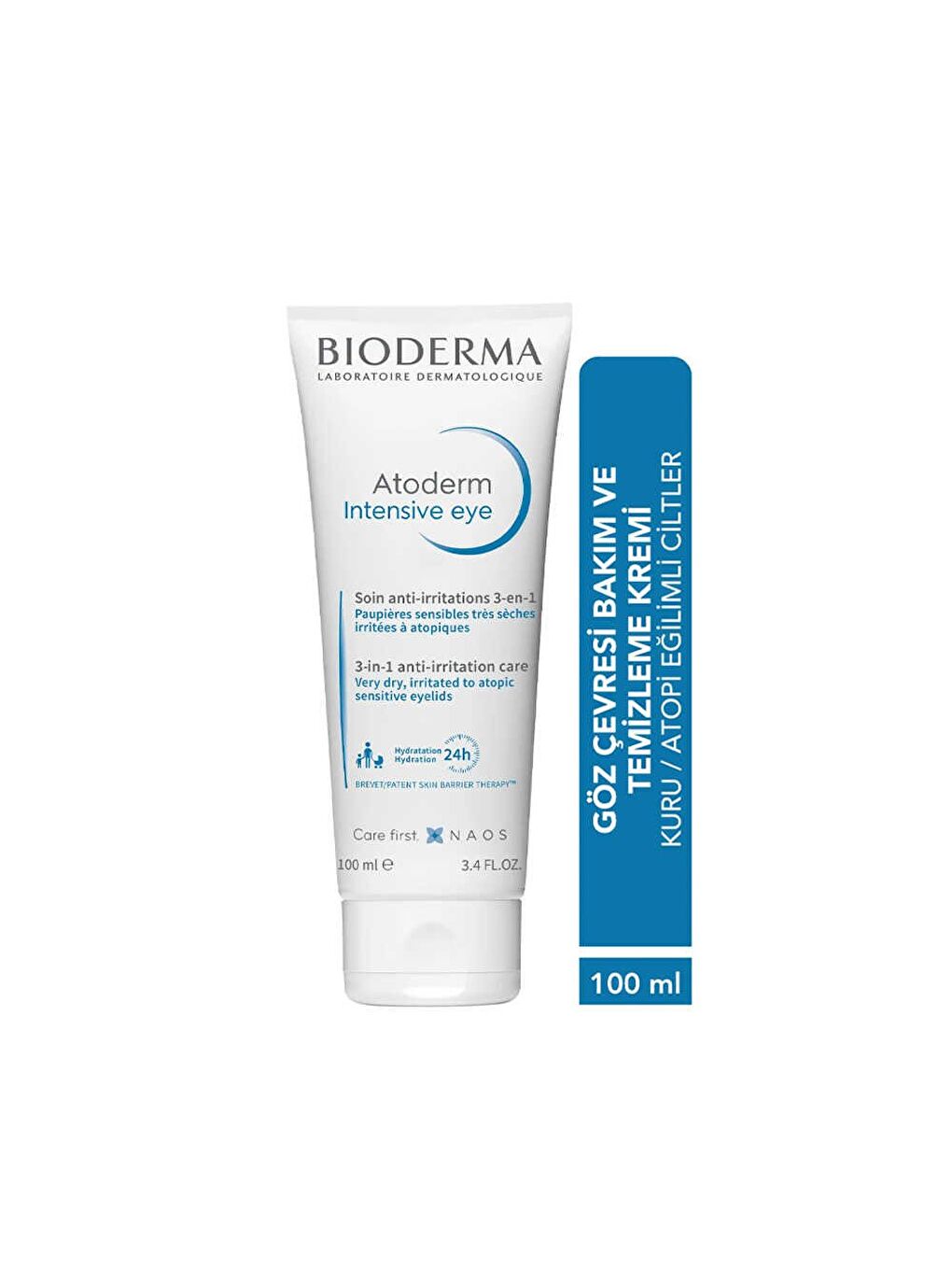 Atoderm Intensive Eye Göz Çevresi Bakım ve Temizleme Kremi 100 ml-1