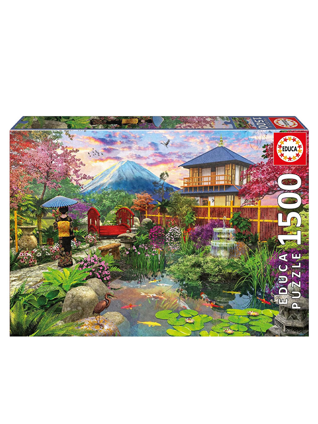Puzzle 1500 Parça Japon Bahçesi 19937