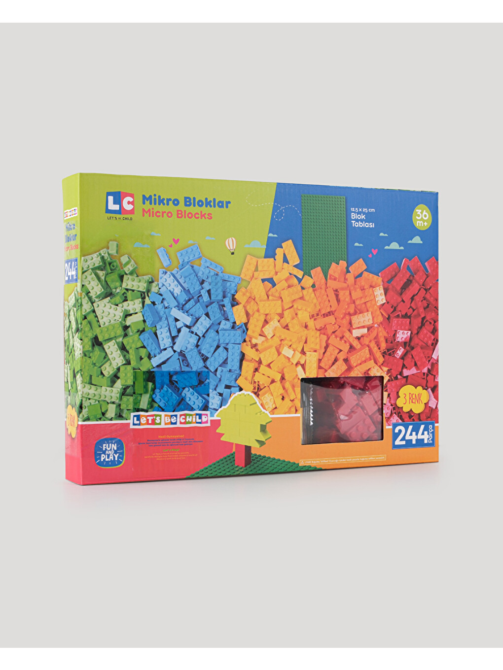 Eğitici Mikro Bloklar 244 Parça-6