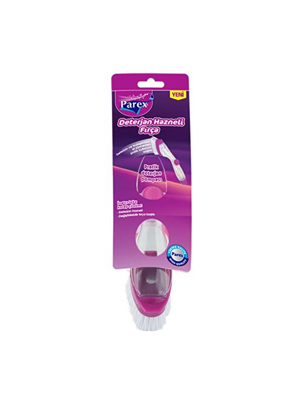 Mor Deterjan Hazneli Bulaşık Fırçası-2