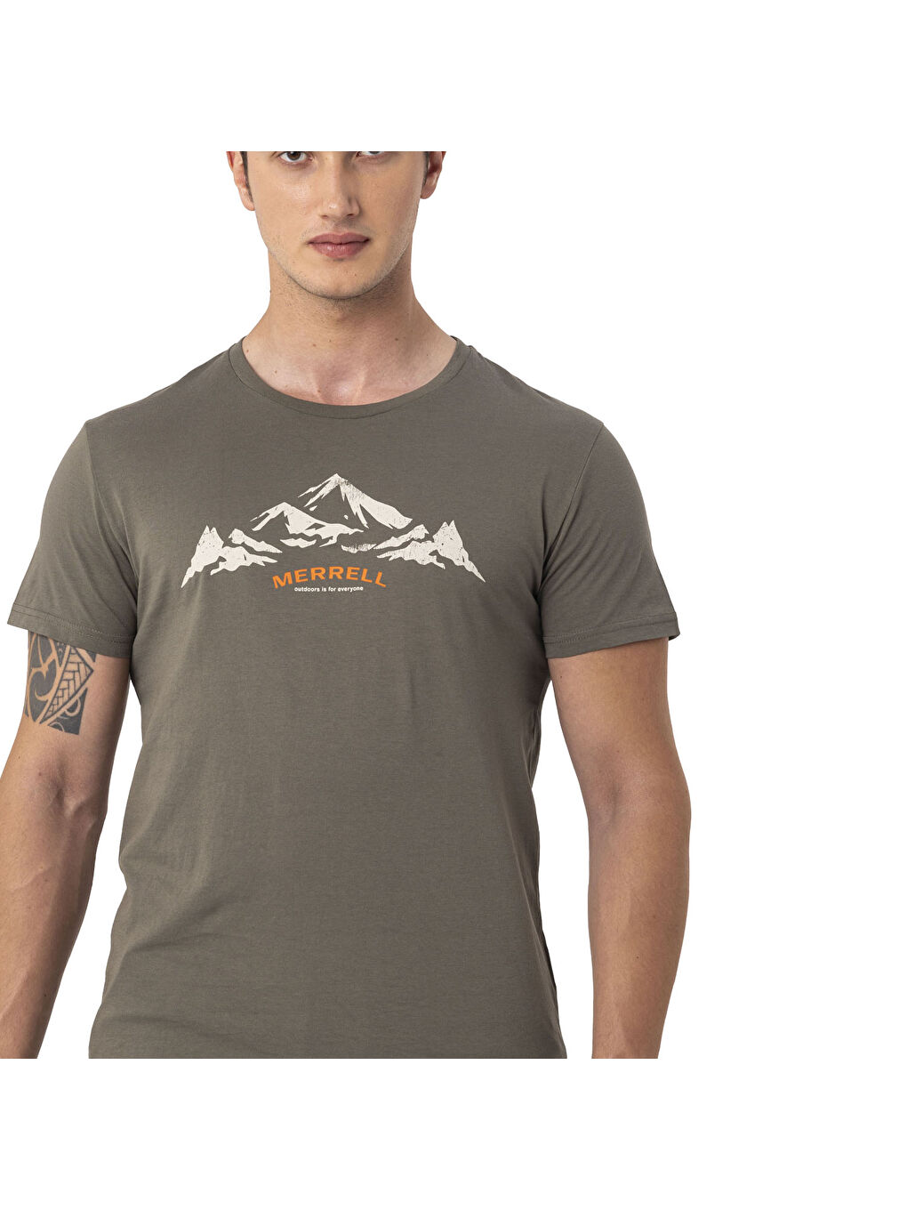 Haki Taurus Erkek Yeşil Tişört-4