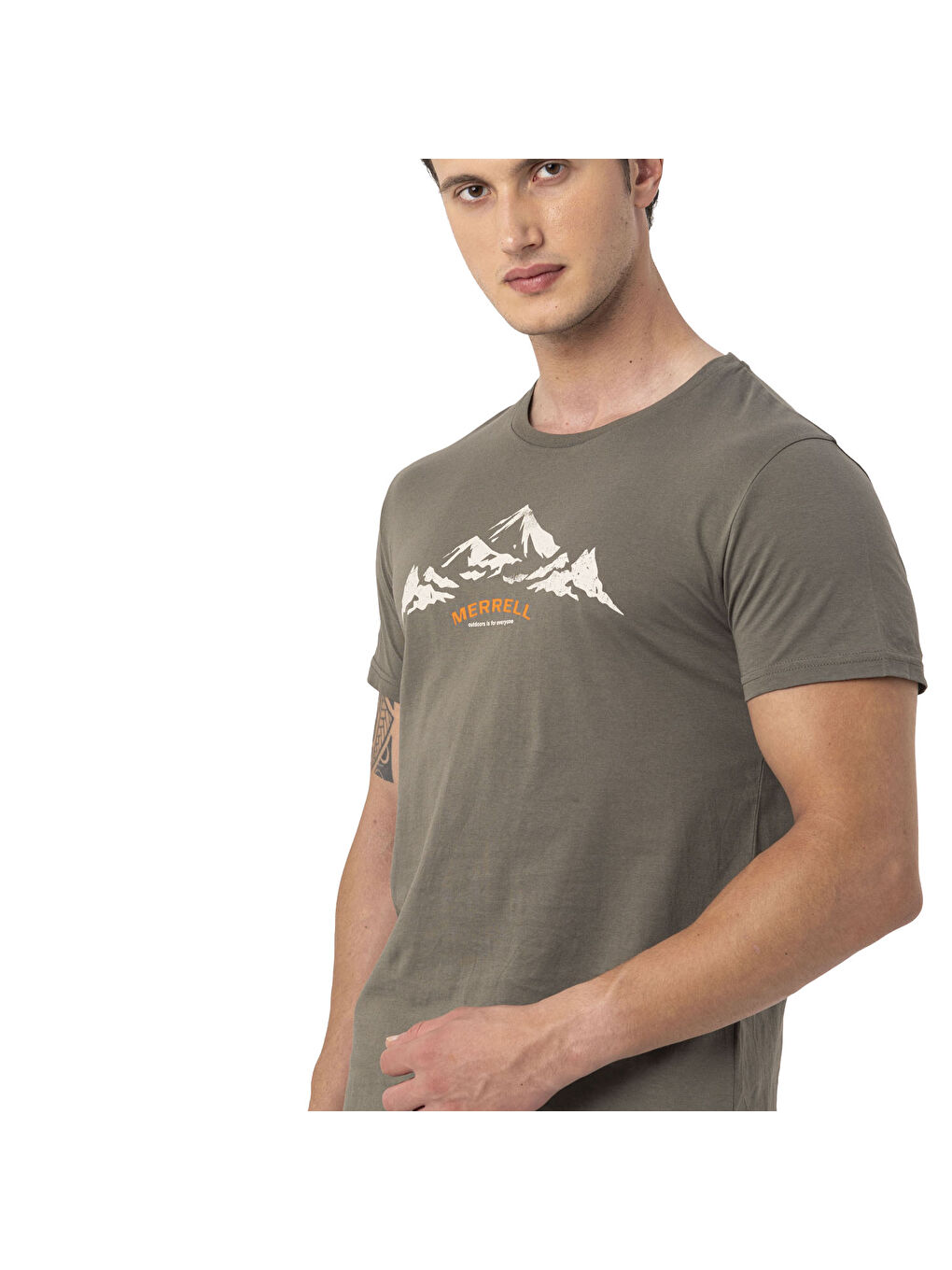 Haki Taurus Erkek Yeşil Tişört-5