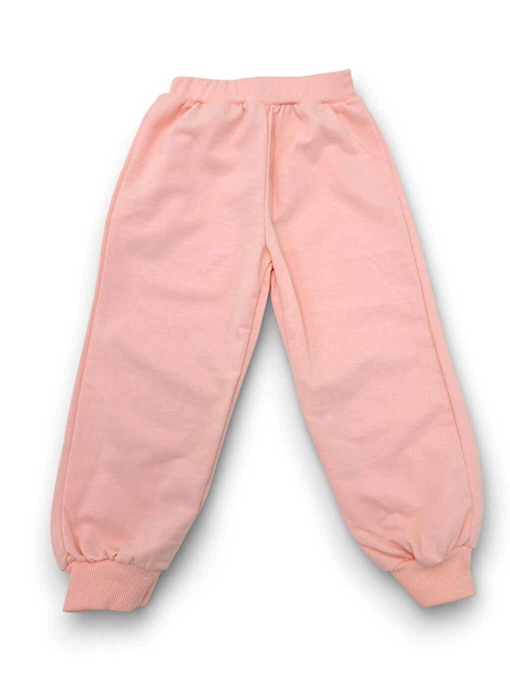 Pembe Kız Bebek Puantiyeli Ayıcık Nakışlı İnce Mevsimlik 1-2-3 Yaş Alt Üst Takım-5