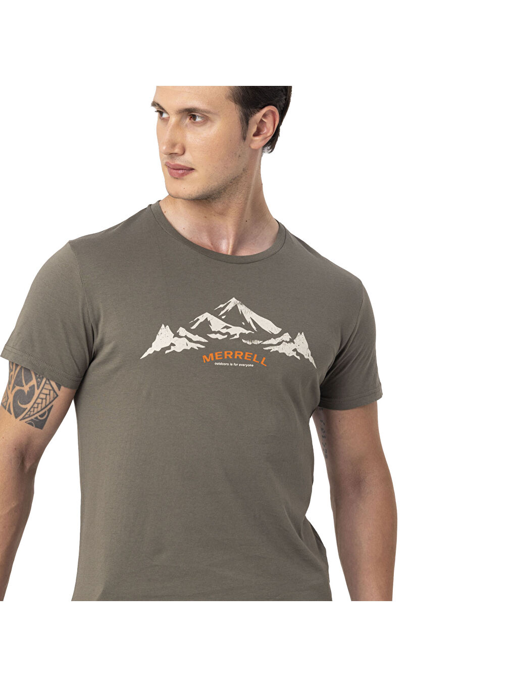 Haki Taurus Erkek Yeşil Tişört-6