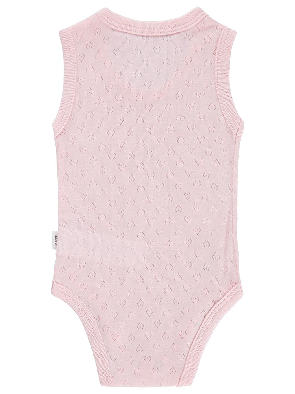 Baby Jakarlı 3-36 Ay Çıtçıtlı Badi - Pembe-2