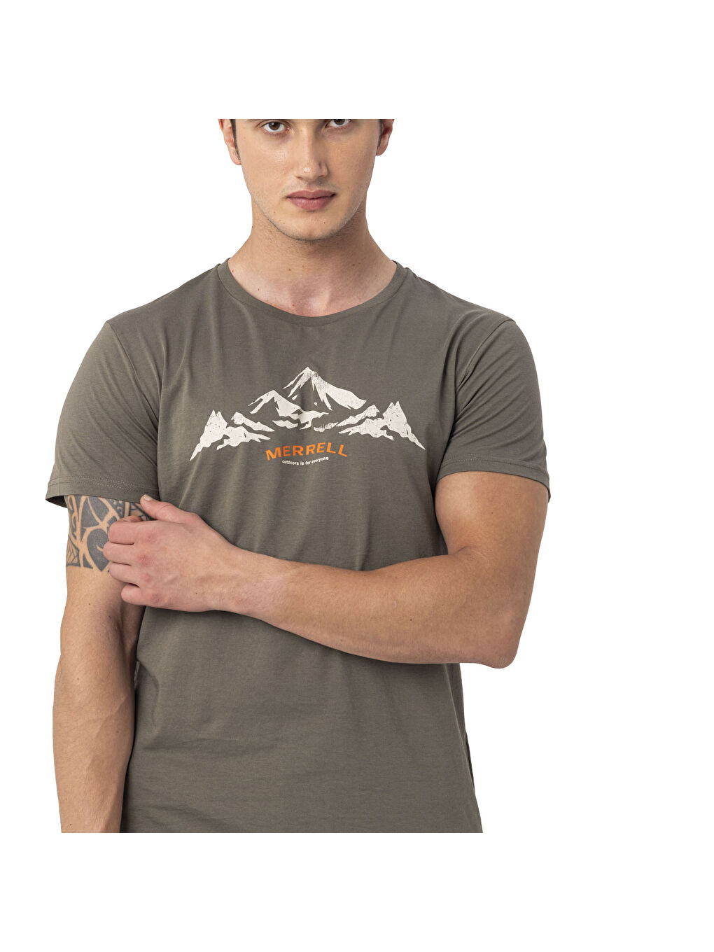 Haki Taurus Erkek Yeşil Tişört-7