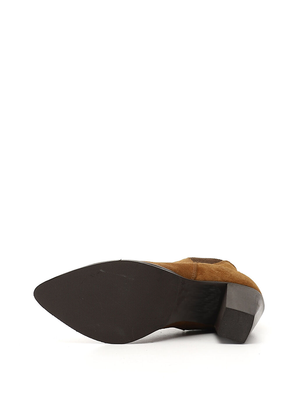 Kahverengi Kadın KAHVERENGİ-TABA Topuklu Hakiki Deri Chelsea Bot-4