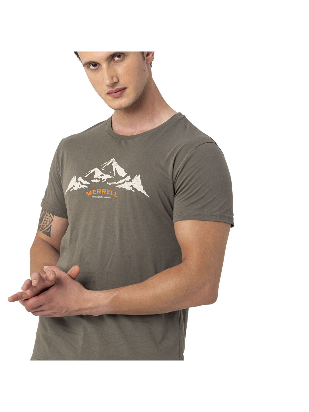 Haki Taurus Erkek Yeşil Tişört-8