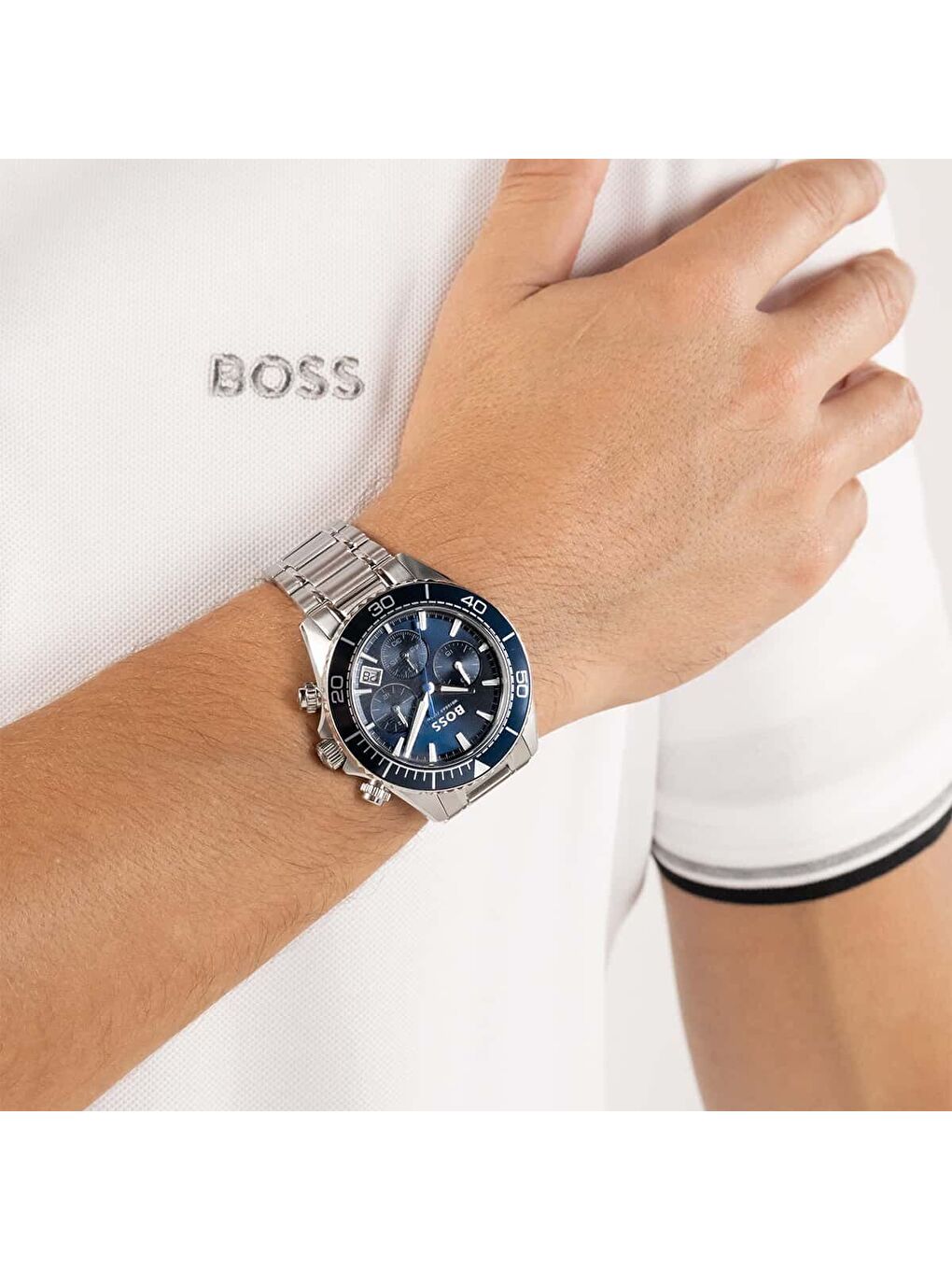 Gri HB1514322 Erkek Kol Saati-4