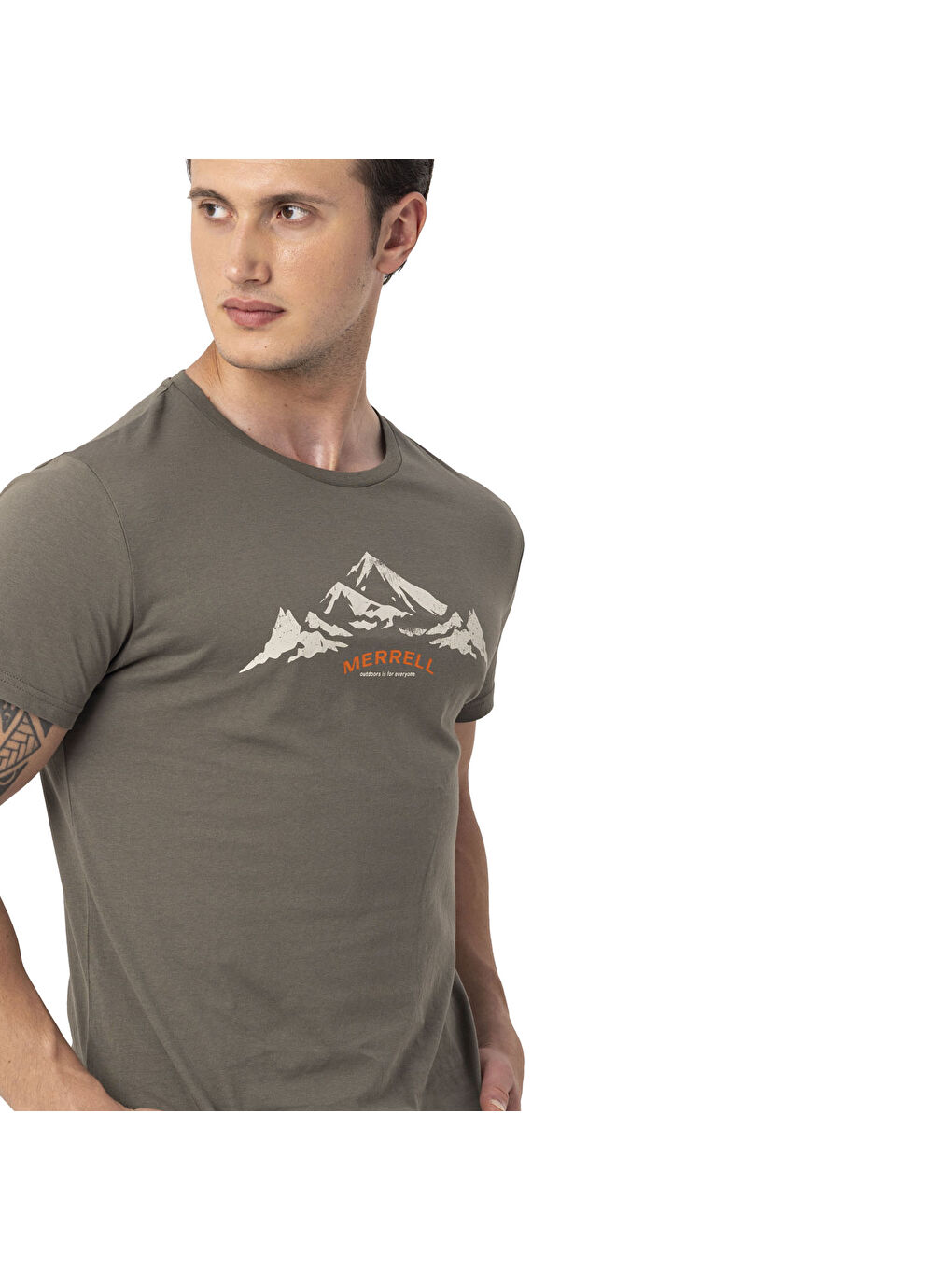 Haki Taurus Erkek Yeşil Tişört-9