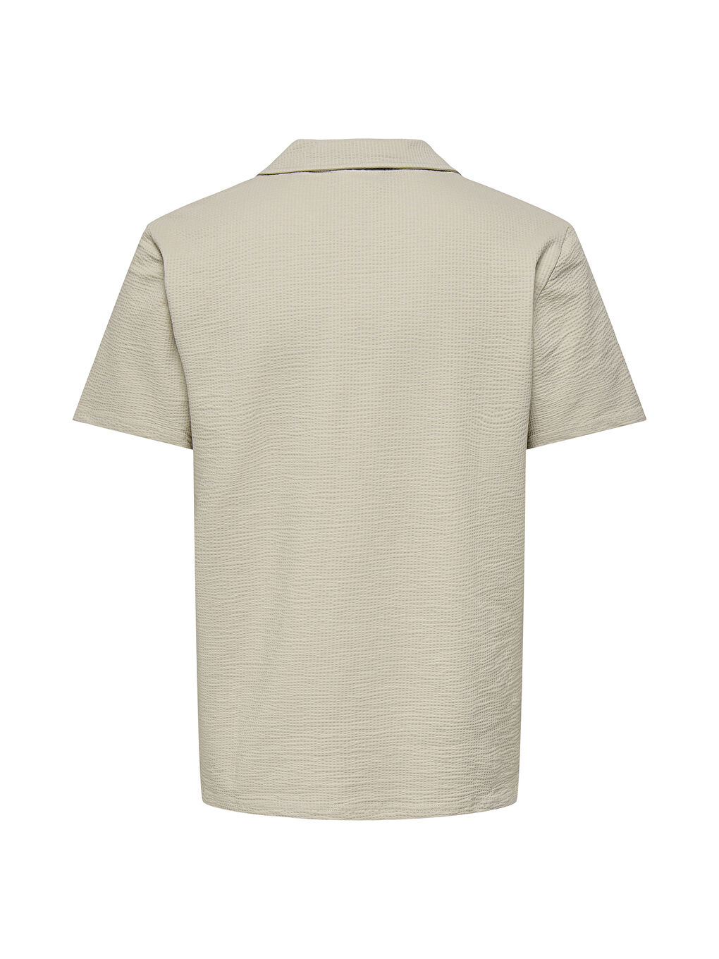 Bej Onskian Streç Pamuklu Regular Fit Polo Yaka Kadın T Shirt 22032818-6