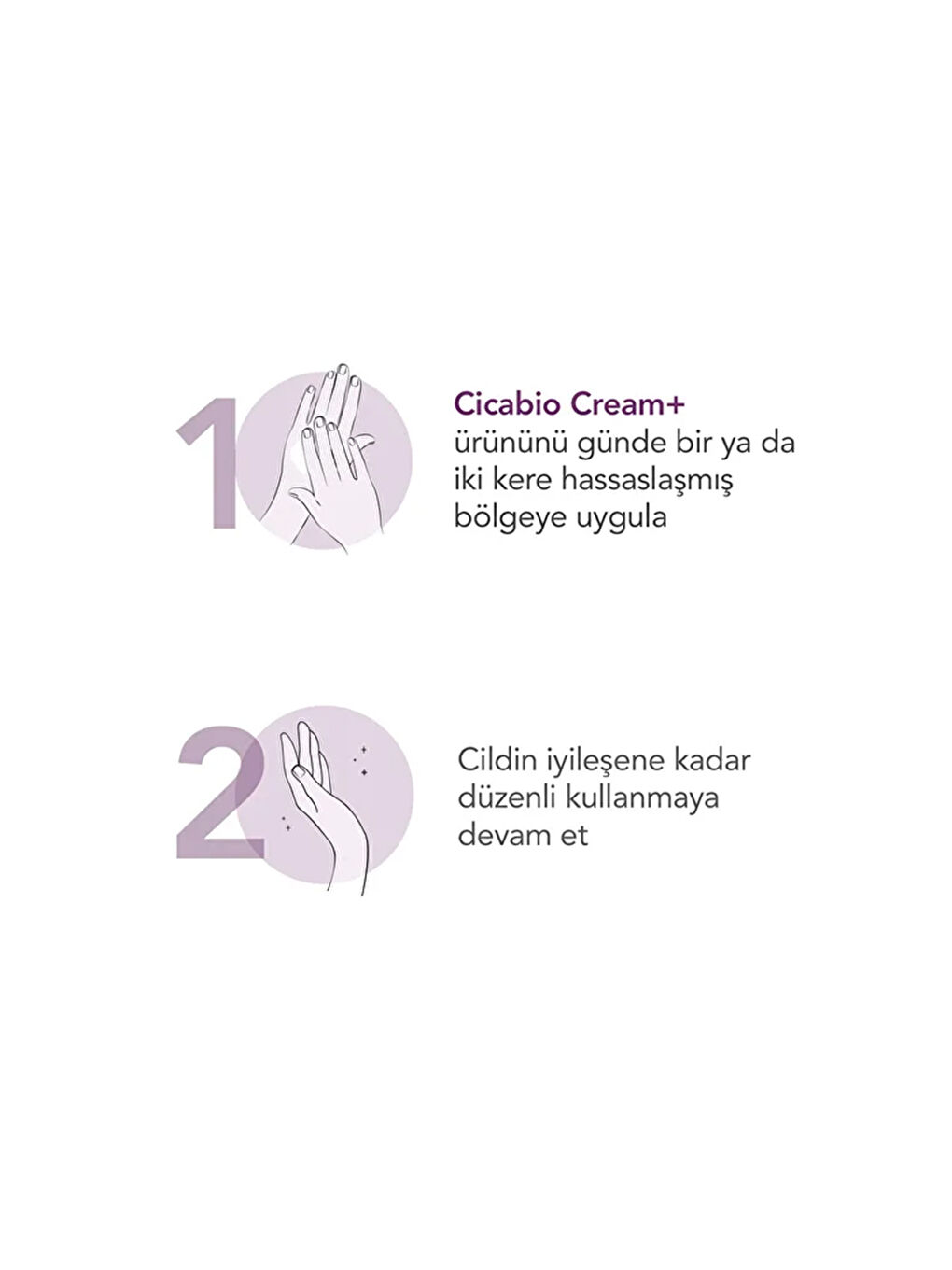 Cicabio Cream+ Yatıştırıcı Bakım Kremi 100ml PUANSIZDIR-4