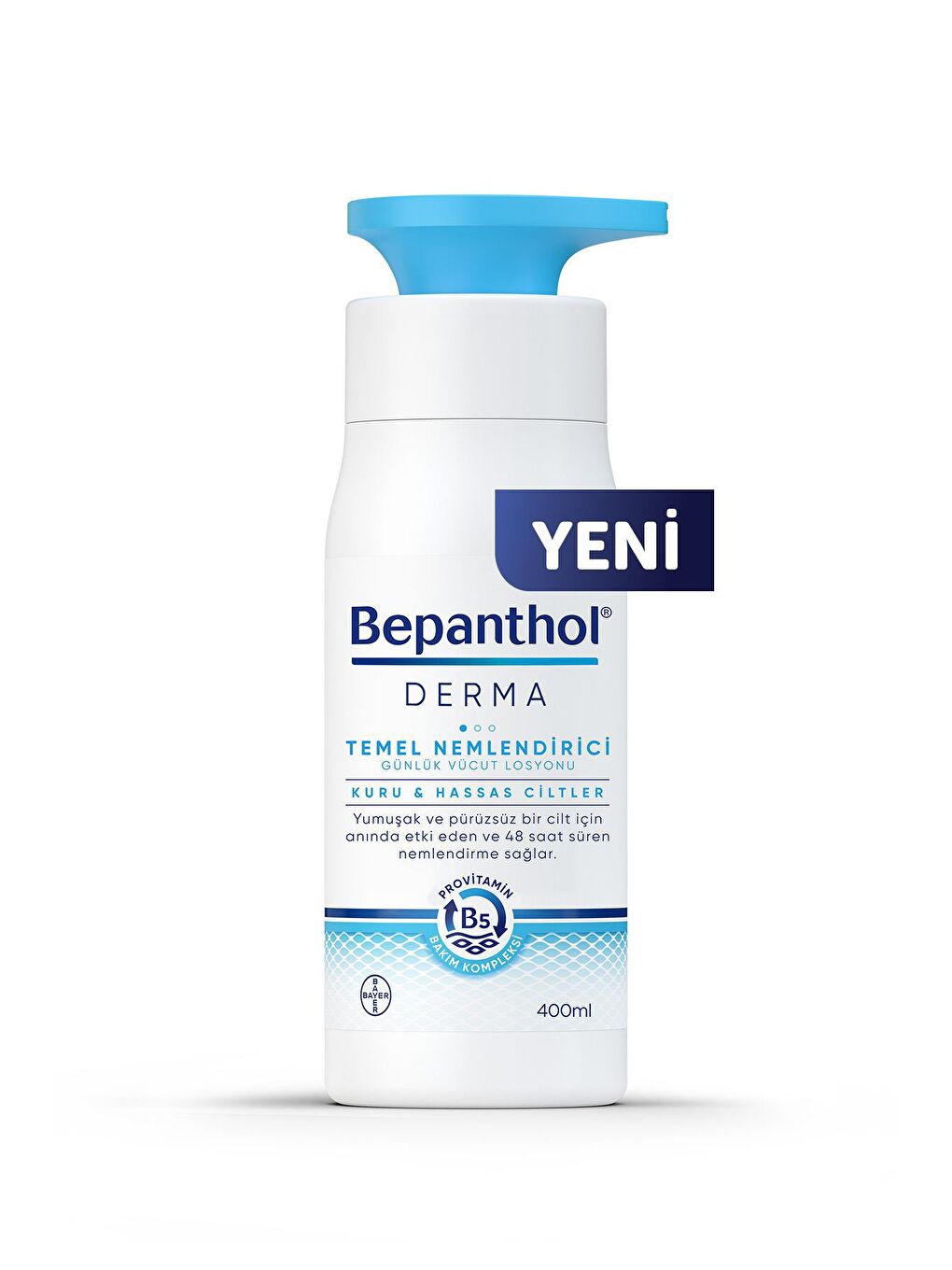 Bepanthol Şeffaf Derma Temel Nemlendirici Losyon 400 ml + Tuvana Büyükçınar Tasarımlı Şal Hediyeli - 3