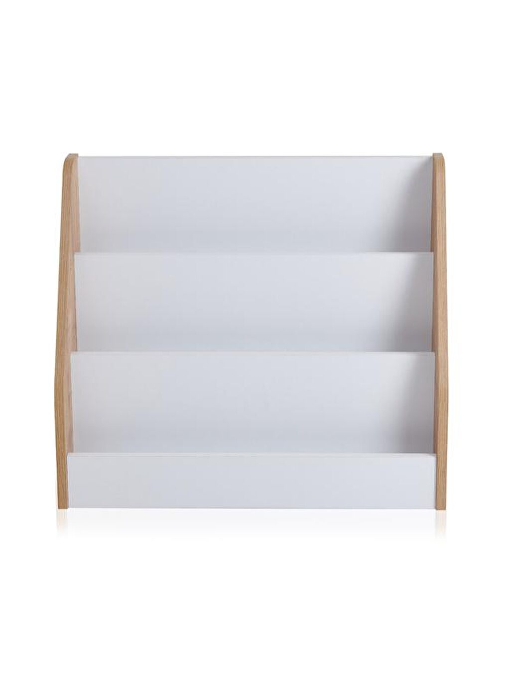 Ada Çocuk Odası Montessori Kitaplık - Beyaz / Safir Meşe-1