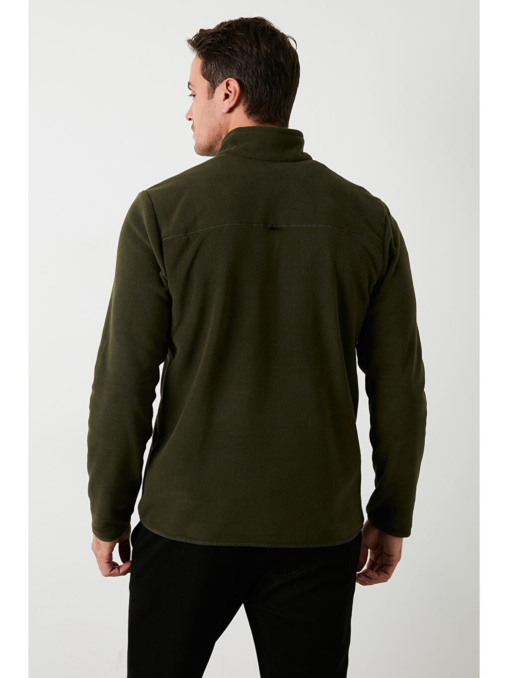 Haki Slim Fit Anti-Pilling Tüylenme Yapmayan Bato Yaka Şardonlu 2'li Paket Polar 5906001S2-3