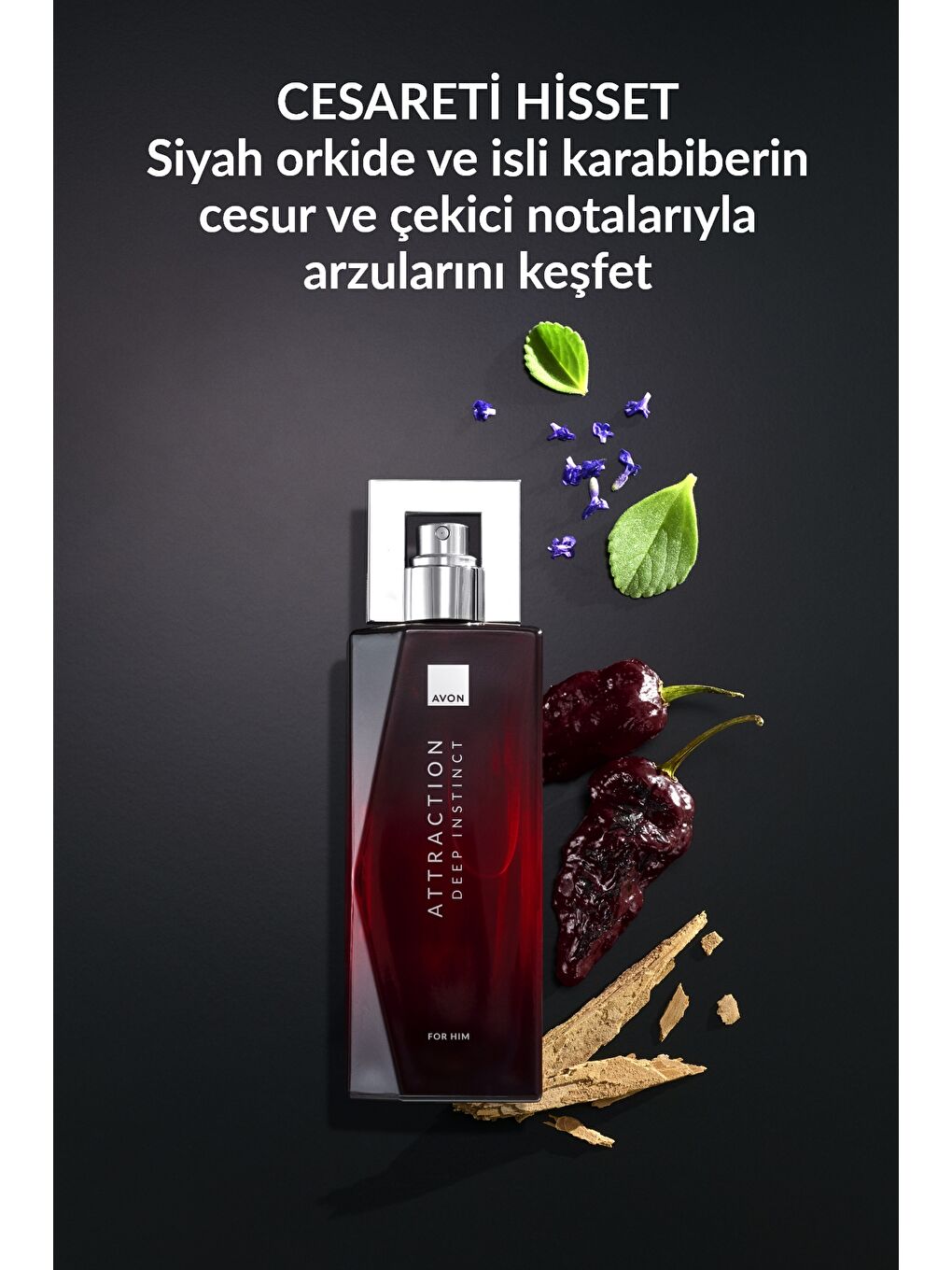 Attraction Deep Instinct Erkek Parfüm Edt 75 Ml.-2