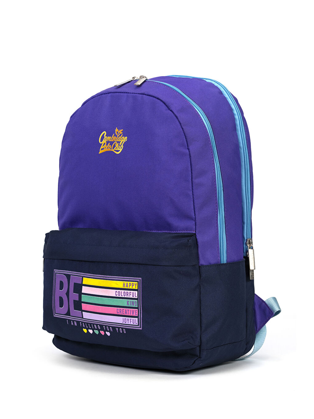 Be Happy Çift Ana Bölmeli Unisex Çocuk İlkokul Çantası-2