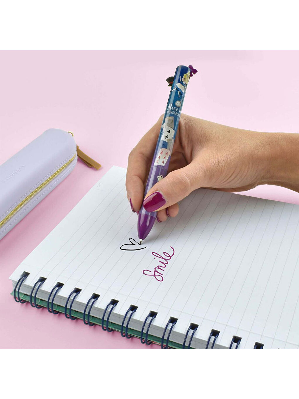 İki Renkli Tükenmez Kalem Alice K089375-3