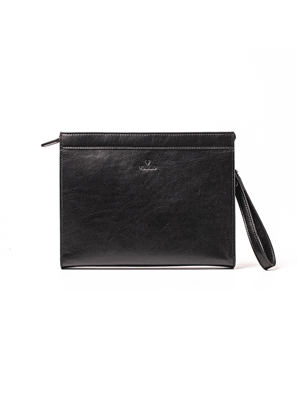 Siyah Erkek El Çantası 4297 Purse Matte Crystal Clutch Bag