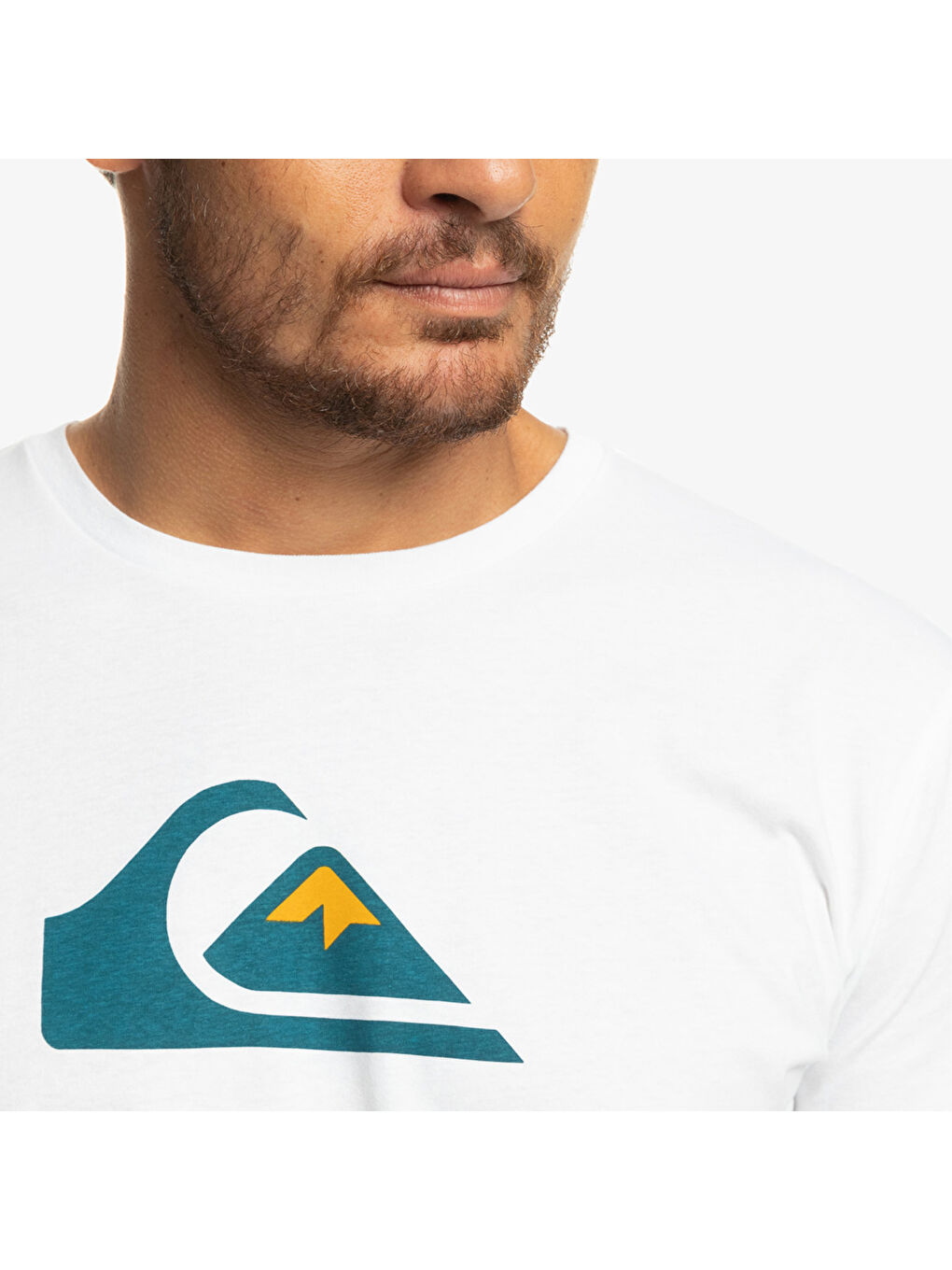 Beyaz Complogo Erkek Renkli Tişört-2