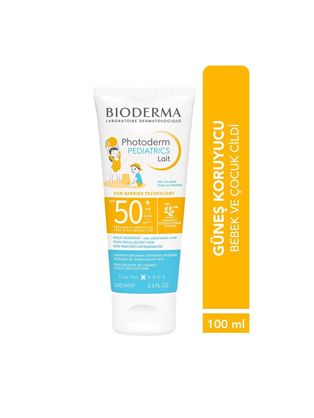 Photoderm Pediatrics Lait SPF50+ Güneş Koruyucu 100 ml-1