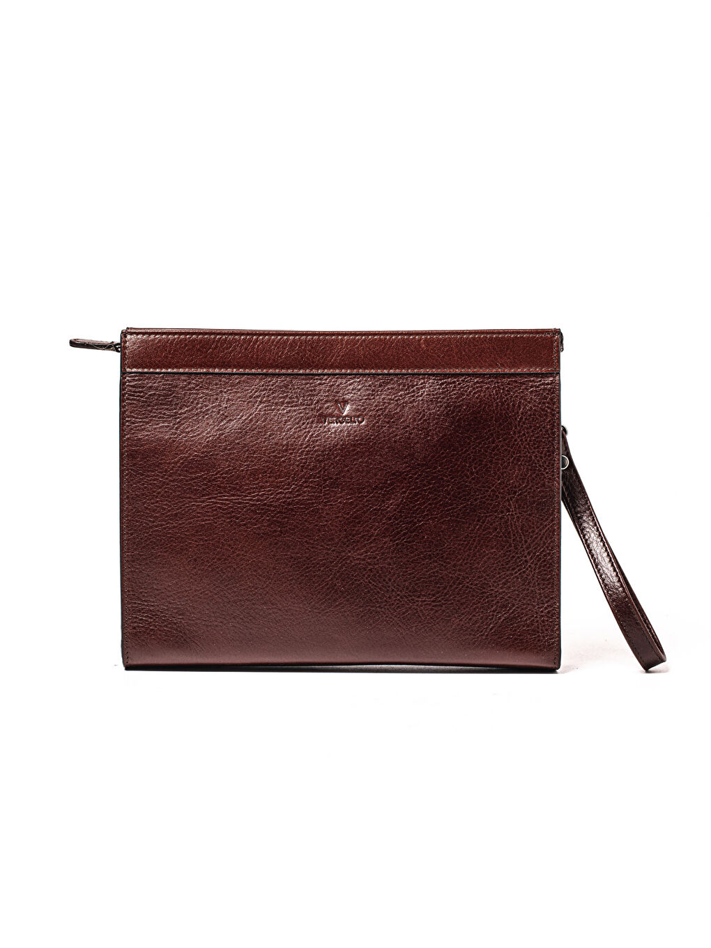 Bordo Erkek El Çantası 4297 Purse Matte Crystal Clutch Bag